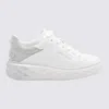 Jimmy Choo White And Silver Sneakers