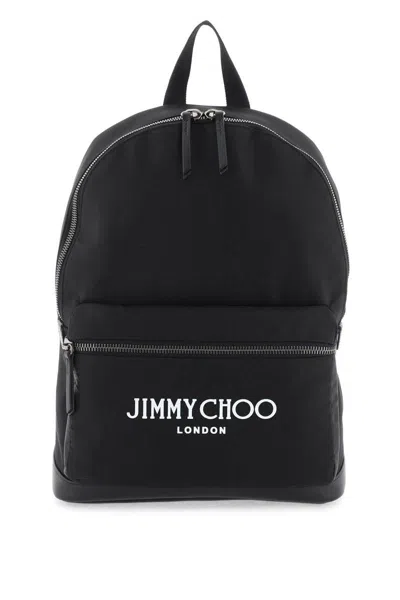 Jimmy Choo 'wilmer' Backpack In Nero