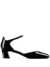Jimmy Choo Pixie Mary Jane Block-heel Shoes In Black