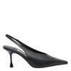 Jimmy Choo Isa 80 Pumps In Black Leather In Black