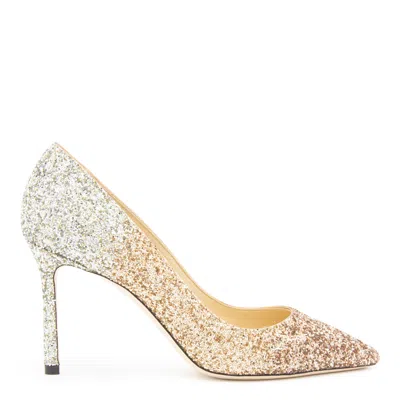 Jimmy Choo With Heel Gold/gold/silver