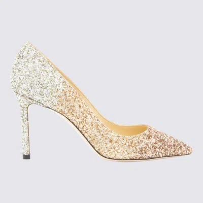 Jimmy Choo With Heel Gold/gold/silver