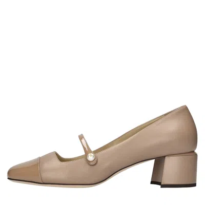 Jimmy Choo With Heel In Brown
