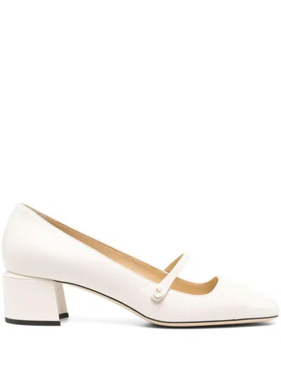 Jimmy Choo With Heel In White