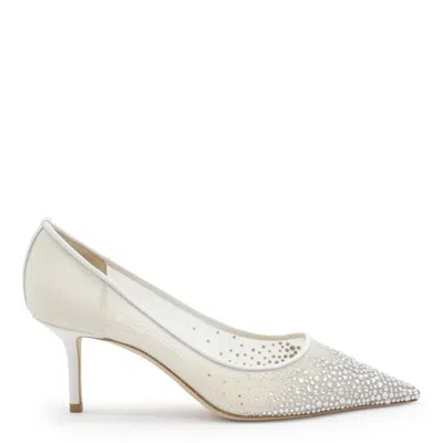 Jimmy Choo With Heel In White