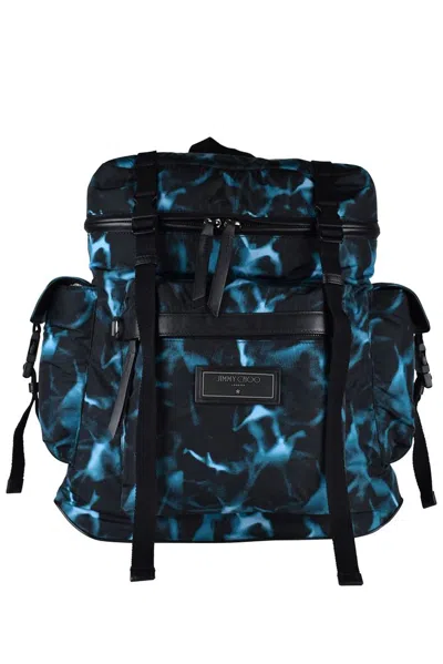 Jimmy Choo Wixon Backpack In Blue