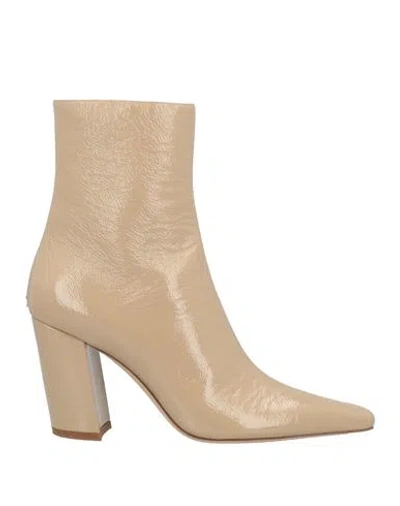 Jimmy Choo Woman Ankle Boots Beige Size 11 Soft Leather