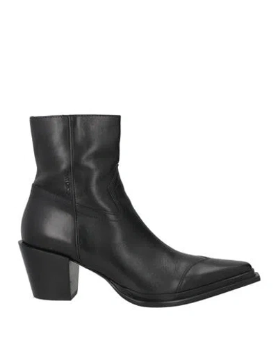Jimmy Choo Woman Ankle Boots Black Size 11 Cowhide