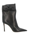 Jimmy Choo Woman Ankle Boots Black Size 11 Soft Leather In Black