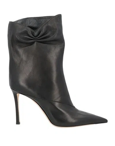 Jimmy Choo Woman Ankle Boots Black Size 11 Soft Leather