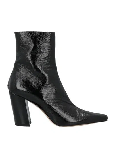 Jimmy Choo Woman Ankle Boots Black Size 12 Soft Leather