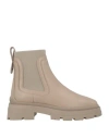 Jimmy Choo Veronique Logo-plaque Boots In Beige