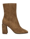 Jimmy Choo Woman Ankle Boots Military Green Size 7.5 Leather