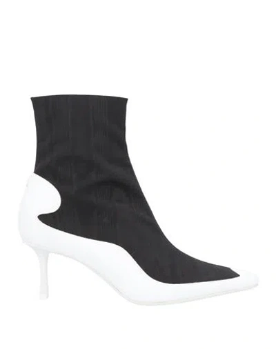 Jimmy Choo Woman Ankle Boots White Size 9.5 Textile Fibers