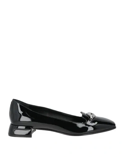 Jimmy Choo Woman Ballet Flats Black Size 8 Leather