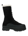 Jimmy Choo Aldea Lace-up Suede Boots In Black