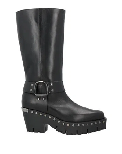 Jimmy Choo Woman Boot Black Size 8 Cowhide