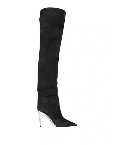 Jimmy Choo Woman Boot Black Size 8 Leather