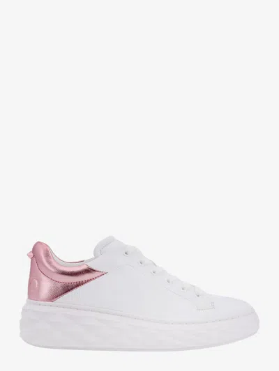 Jimmy Choo Woman  Woman White Trainers