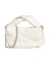 Jimmy Choo Woman Handbag Ivory Size - Textile Fibers
