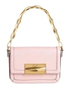 Jimmy Choo Woman Handbag Light Pink Size - Leather In Pink