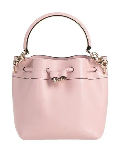 Jimmy Choo Woman Handbag Pink Size - Leather