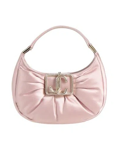 Jimmy Choo Woman Handbag Pink Size - Textile Fibers