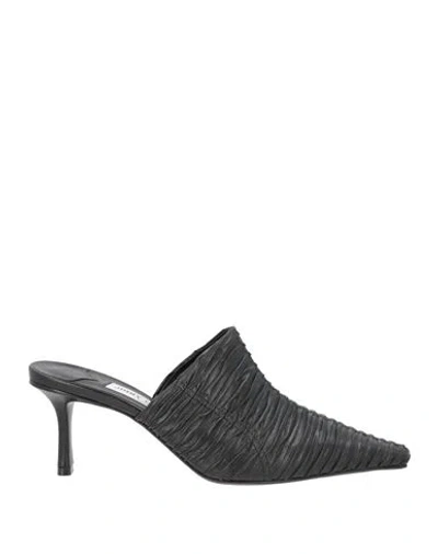 Jimmy Choo Woman Mules & Clogs Black Size 8 Leather