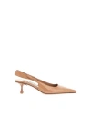 Jimmy Choo Slingback Dã©collet In Beige