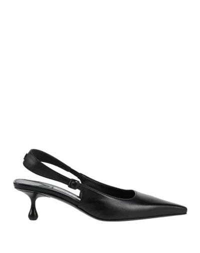 Jimmy Choo Woman Pumps Black Size 10 Leather