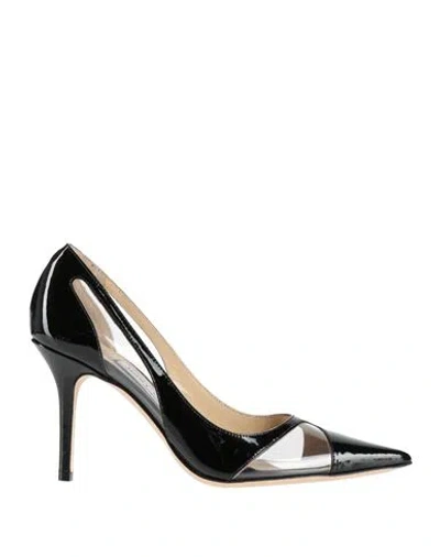 Jimmy Choo Woman Pumps Black Size 6.5 Leather