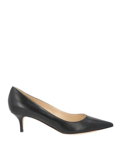 Jimmy Choo Woman Pumps Black Size 7 Leather