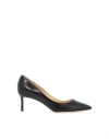 Jimmy Choo Pointed Toe Stiletto Heel Pumps In Black