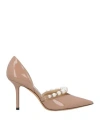 Jimmy Choo Woman Pumps Blush Size 6.5 Soft Leather In Pink