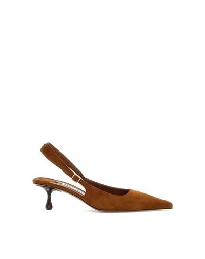 Jimmy Choo Slingback Amel In Tan/ Tortoise