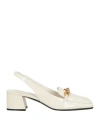 Jimmy Choo Slingback Diamond Tilda 45 Décollet In White