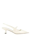 Jimmy Choo Woman Pumps Off White Size 6 Leather