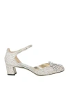 Jimmy Choo Gold Pumps Women In Silver