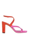 Jimmy Choo Azie 85mm Two-tone Sandals In Pink