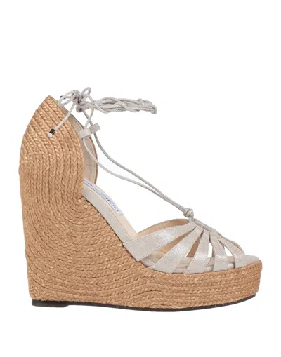 Jimmy Choo Sandals In Silver