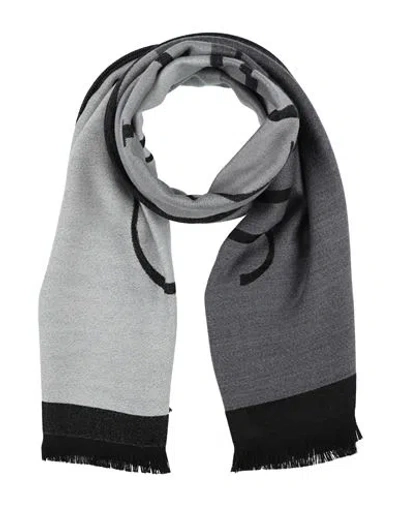 Jimmy Choo Woman Scarf Grey Size - Wool