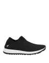 Jimmy Choo Verona Metallic Stretch-knit Slip-on Sneakers In Black