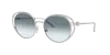 Jimmy Choo Angela Sunglasses In Gradient Blue