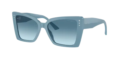 Jimmy Choo Woman Sunglasses Jc5001b In Gradient Blue