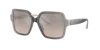 Jimmy Choo Woman Sunglasses Jc5005 In Brown Gradient Grey Mirror Silver
