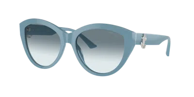 Jimmy Choo Woman Sunglass Jc5007 In Gradient Blue