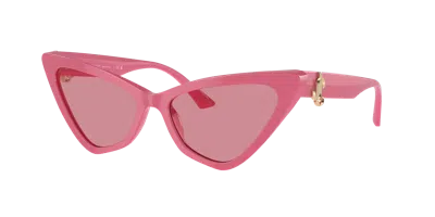 Jimmy Choo Woman Sunglass Jc5008 In Pink