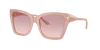 Jimmy Choo Woman Sunglass Jc5012 In Brown Gradient Violet