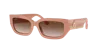 Jimmy Choo Woman Sunglass Jc5017 In Gradient Brown