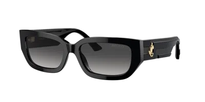 Jimmy Choo Woman Sunglass Jc5017 In Grey Gradient
